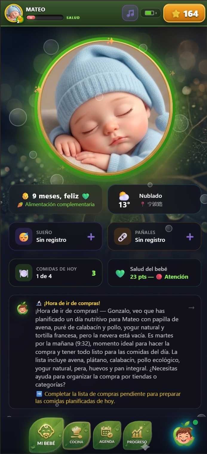 NutriNen Baby — captura de pantalla